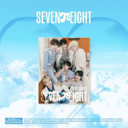 SEVENTOEIGHT - SEVENTOEIGHT (1st single Album) EVER VER.