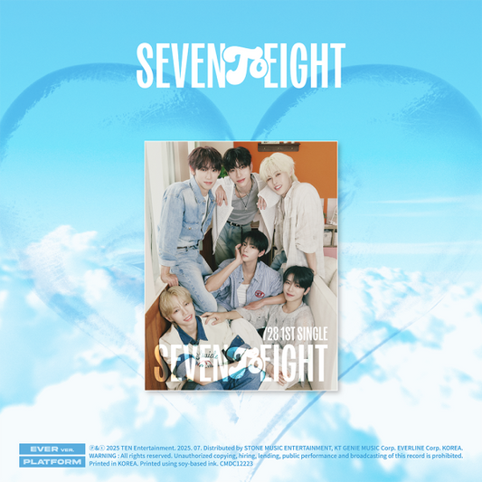 SEVENTOEIGHT - SEVENTOEIGHT (1st single Album) EVER VER.