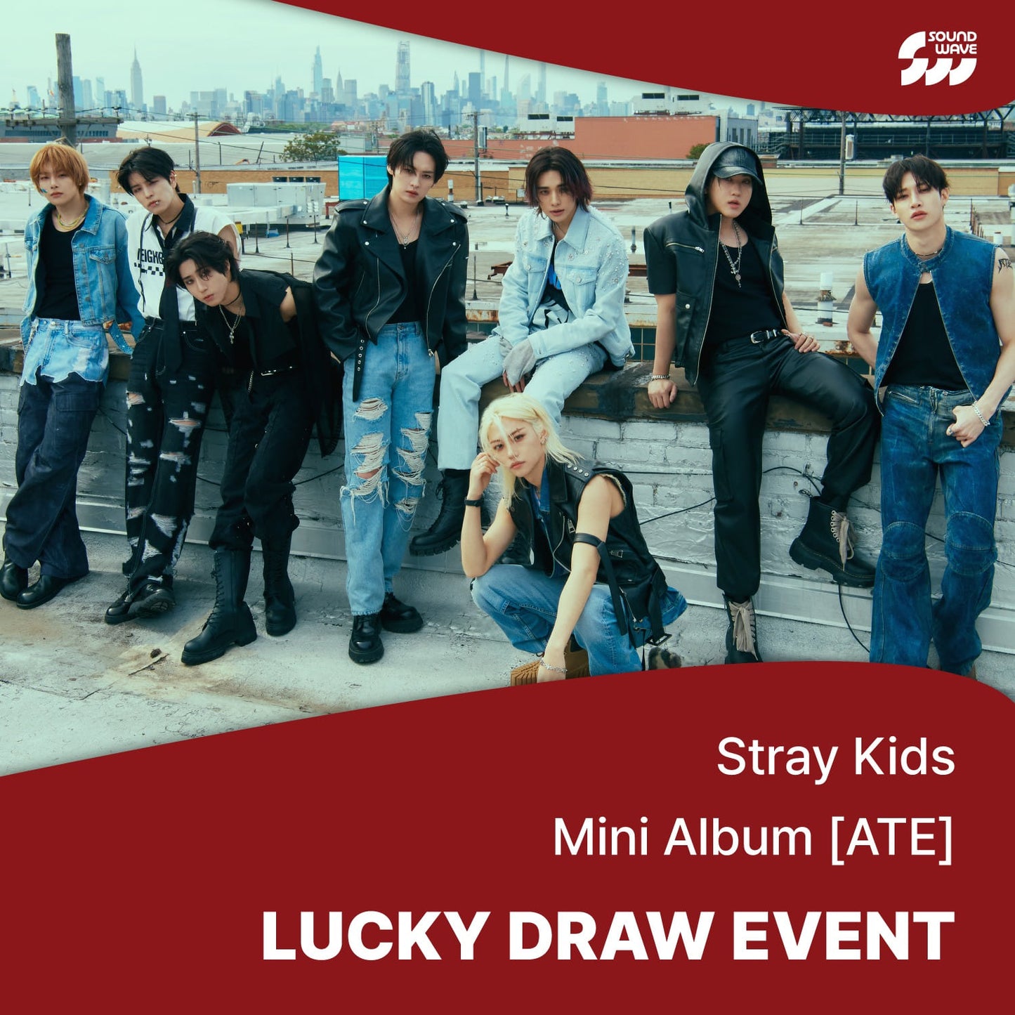 STRAY KIDS - ATE (LUCKY DRAW EVENT SOUNDWAVE)