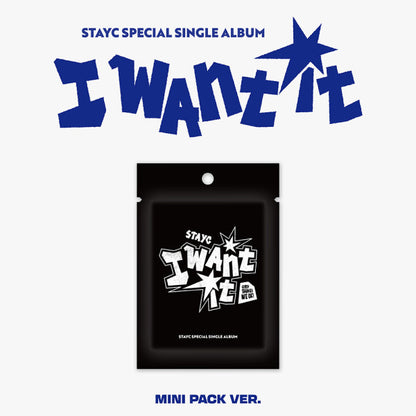 STAYC -  I WANT IT (Special single album)(MINI PACK Ver.)