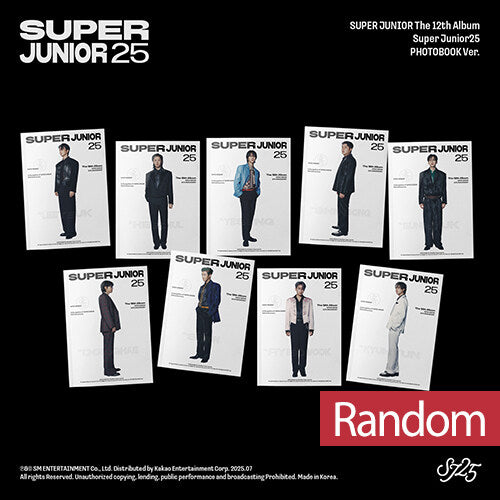 SUPER JUNIOR - Super Junior25 (Photobook ver.) - 12th REGULAR ALBUM