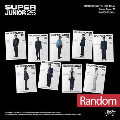 SUPER JUNIOR - Super Junior25 (Photobook ver.) - 12th REGULAR ALBUM