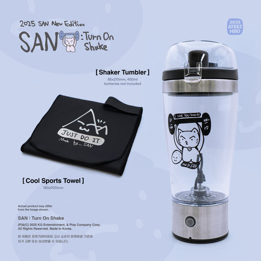 ATEEZ SAN - 2025 SAN NEW EDITION "SAN : TURN ON SHAKE"