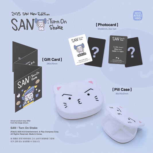 ATEEZ SAN - 2025 SAN NEW EDITION "SAN : TURN ON SHAKE"