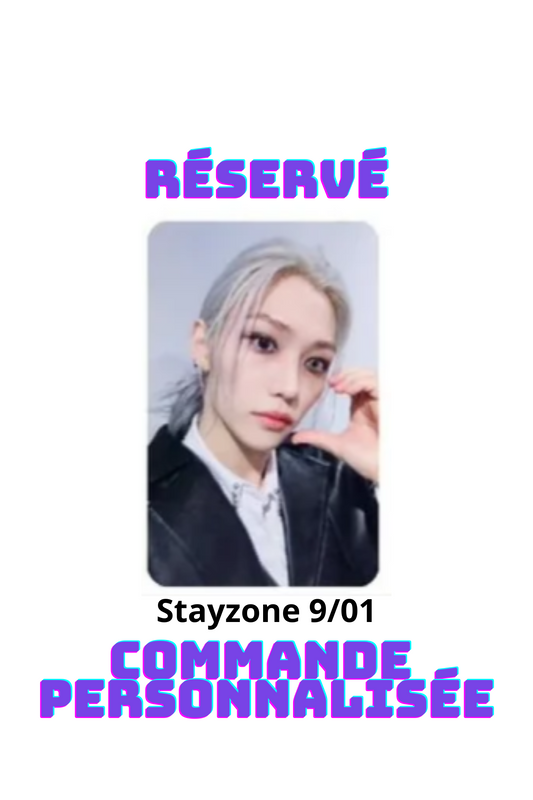 (Réservé) Félix Photocard Stayzone 4 POB