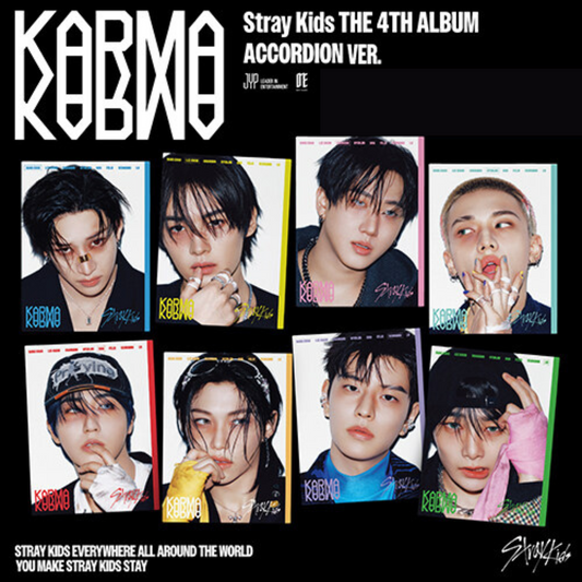 Stray Kids - 4th Ragular Album KARMA (ACCORDION VER.)