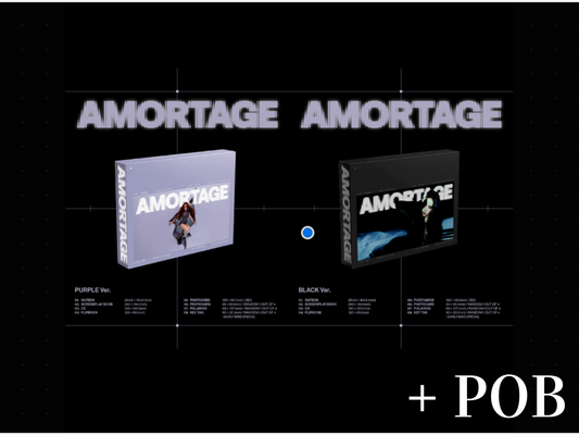 JISOO (BLACKPINK) - Mini Album AMORTAGE - EXCLUSIVE EDITION