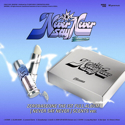 ZEROBASEONE – 1st Full Album "NEVER SAY NEVER" (SCENTS Ver.)