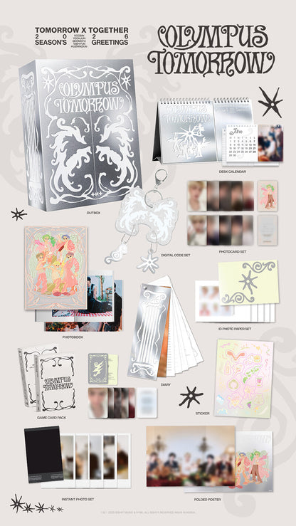 TXT - TOMORROW X TOGETHER 2026 SEASONS GREETINGS