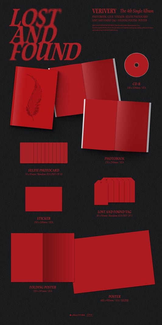 VERIVERY - 4th SINGLE ALBUM Lost and Found (Photobook ver.)