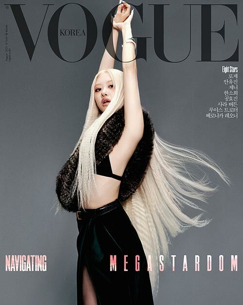 VOGUE KOREA - 2025 AUGUST (cover : BLACKPINK ROSE)