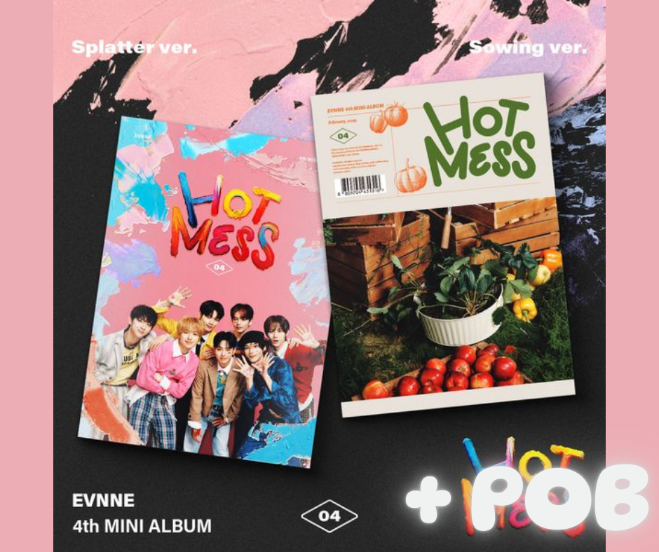 EVNNE - HOT MESS (4th Mini Album)