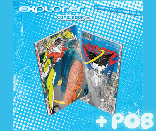 EUNHYUK (SUPER JUNIOR) - EXPLORER (Comic Book Ver.) - 1st Mini Album