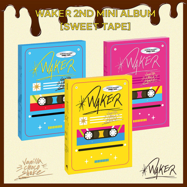(PRE-ORDER) WAKER - Sweet Tape (CD Album)