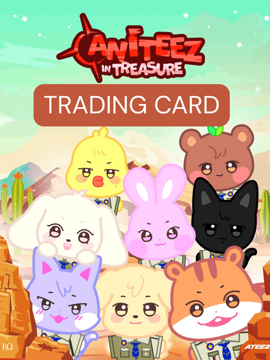 ATEEZ - ANITEEZ IN TREASURE TRADING CARD