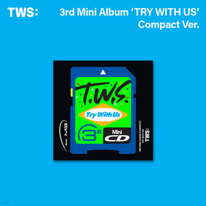 TWS - TRY WITH US (Compact Ver./random) - 3rd Mini Album