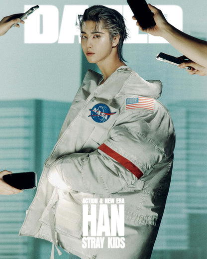 Dazed Confused Korea February 2025 (Cover: Stray Kids HAN - CHANGBIN)