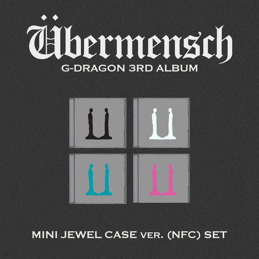 G-DRAGON - Ubermensch -  3RD ALBUM (MINI JEWEL CASE NFC VER)