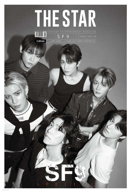 THE STAR JUNE 2025 (Cover : SF9)