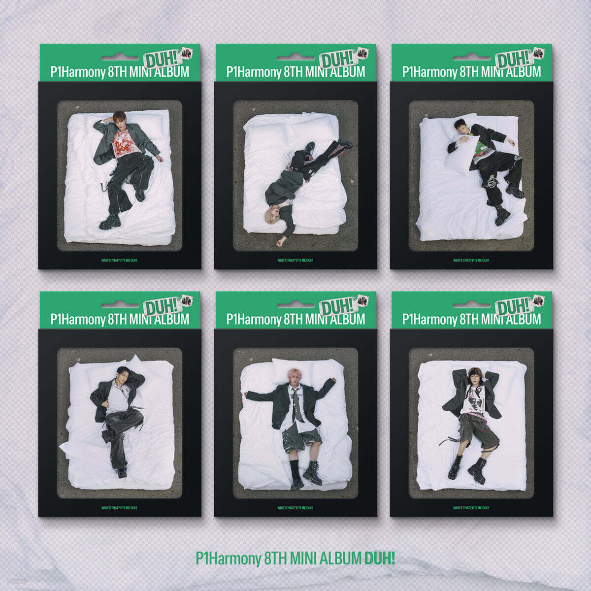 P1Harmony - DUH (8th Mini Album) (Compact H Ver.)