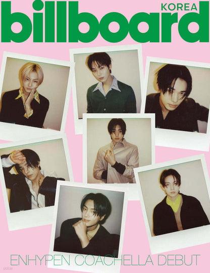 Billboard Korea - ENHYPEN COACHELLA DEBUT (Cover: ENHYPEN)