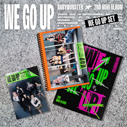 BABYMONSTER - 2nd MINI ALBUM WE GO UP