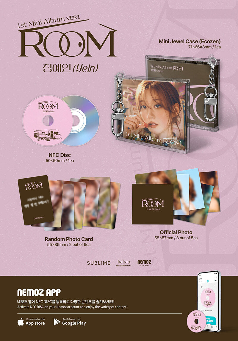 Yein - 1st Mini Album ROOM VER 1