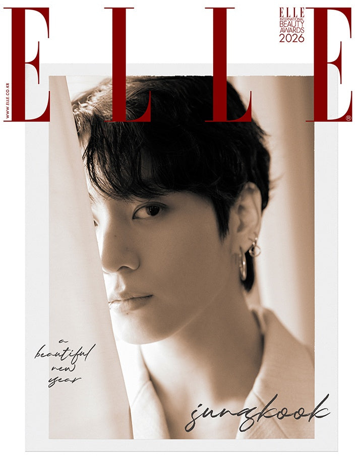 ELLE january 2026 Cover: BTS Jung Kook