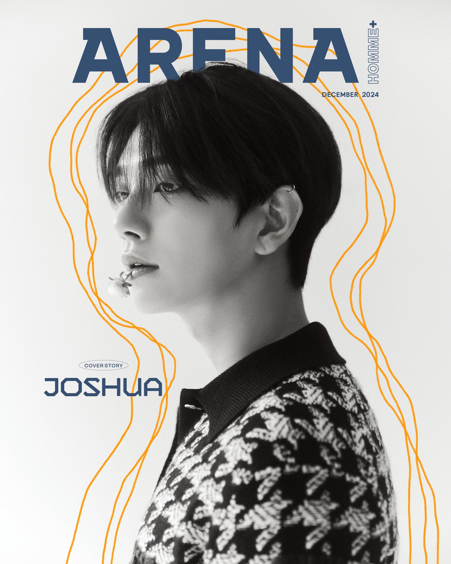 (PRE-ORDER) ARENA HOMME + december 2024 (Cover : Seventeen JOSHUA)