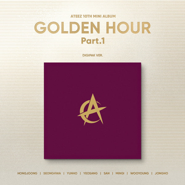 ATEEZ - Golden Hour : Part.1 (10th Mini Album) DIGIPACK VER.