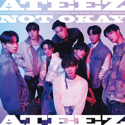 (JAPAN) ATEEZ - NOT OKAY [Edition A] (CD+PHOTOBOOK)
