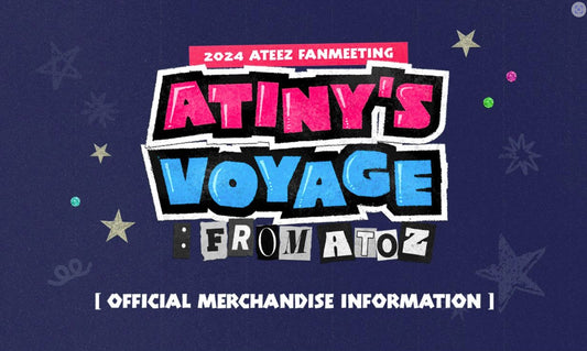 (PRE-ORDER) ATEEZ - 2024 ATEEZ FANMEETING ATINY'S VOYAGE : FROM A TO Z OFFICIAL MD