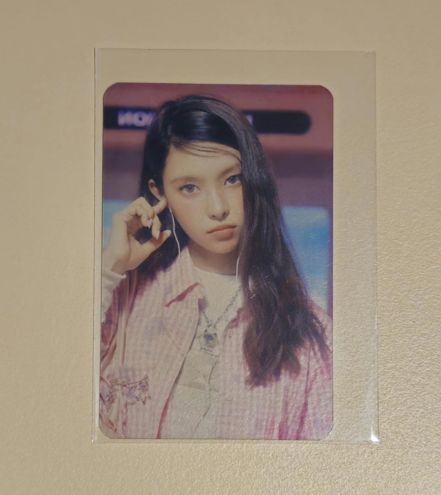 ILLIT - I'LL LIKE YOU APPLE MUSIC POB (GLITT VER.) CLEAR PHOTOCARD