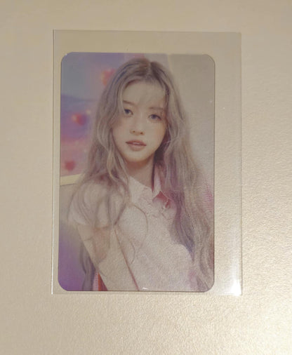 ILLIT - I'LL LIKE YOU APPLE MUSIC POB (GLITT VER.) CLEAR PHOTOCARD