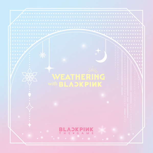BLACKPINK - THE GAME PHOTOCARD COLLECTION WEATHERING WITH BLACKPINK