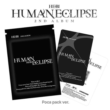 Hebi - 2nd Mini Album Human Eclipse (Poca pack ver.)