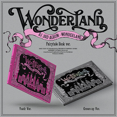 B.I - WONDERLAND (Fairy tale Ver.) - 3rd Regular Album