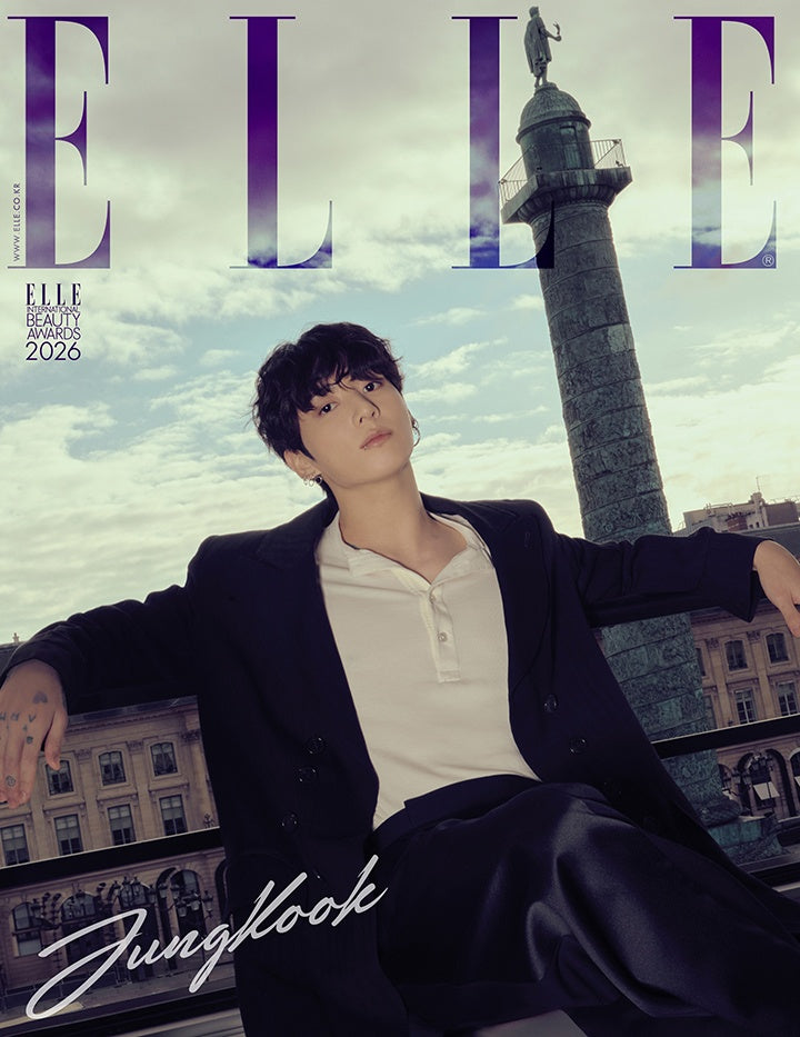 ELLE january 2026 Cover: BTS Jung Kook