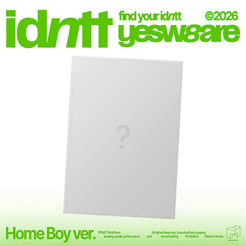 idntt - Mini Album yesweare