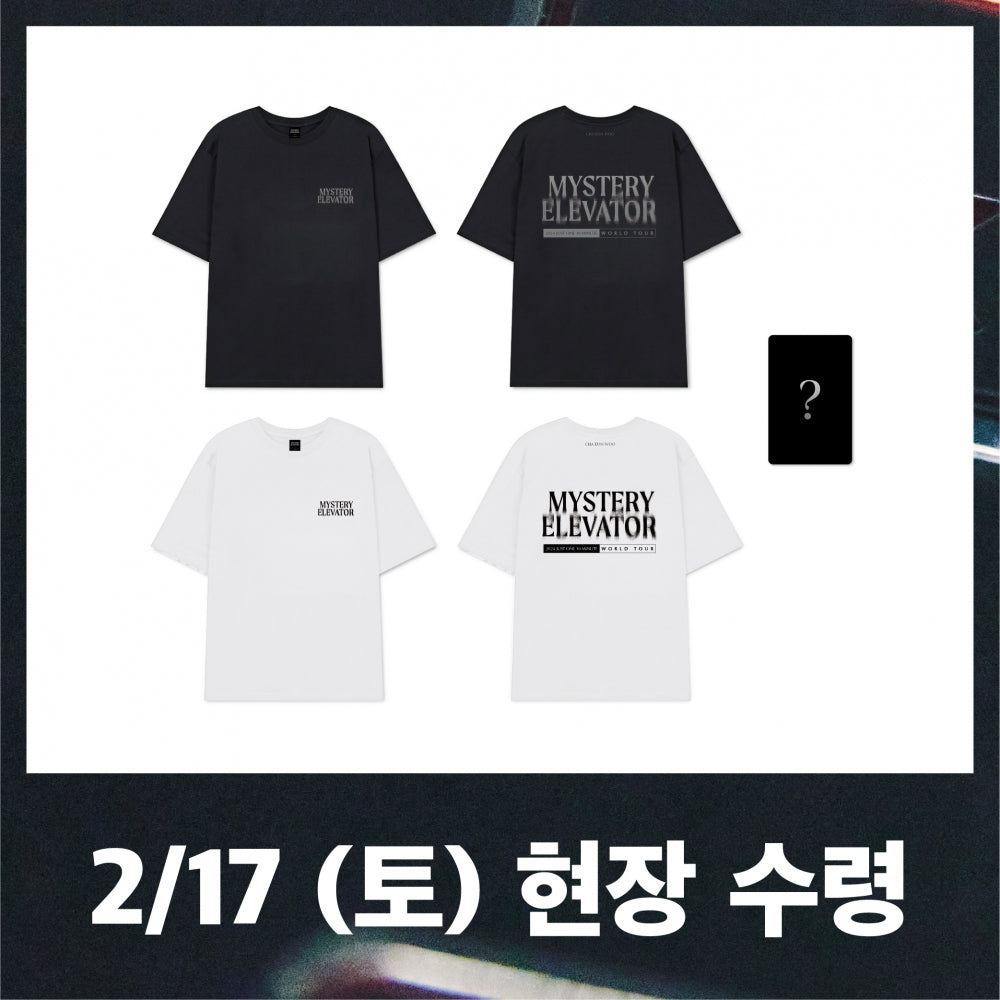 [PRE-ORDER] CHA EUN-WOO - 2024 Just One Minute (Mystery Elevator) World Tour - OFFICIAL MD