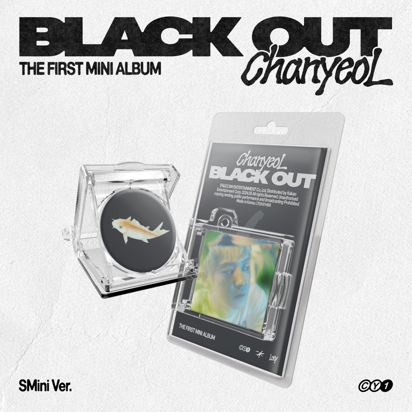 ChanyeoL (EXO) - Black Out (1st MINI ALBUM) - SMini Ver.SMAR TALBUM VER.