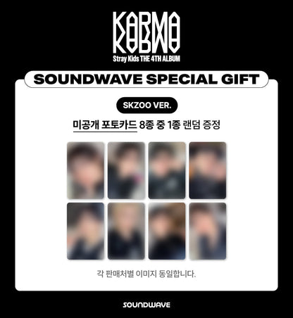 Stray Kids - 4th Ragular Album KARMA (SKZOO VER./random)
