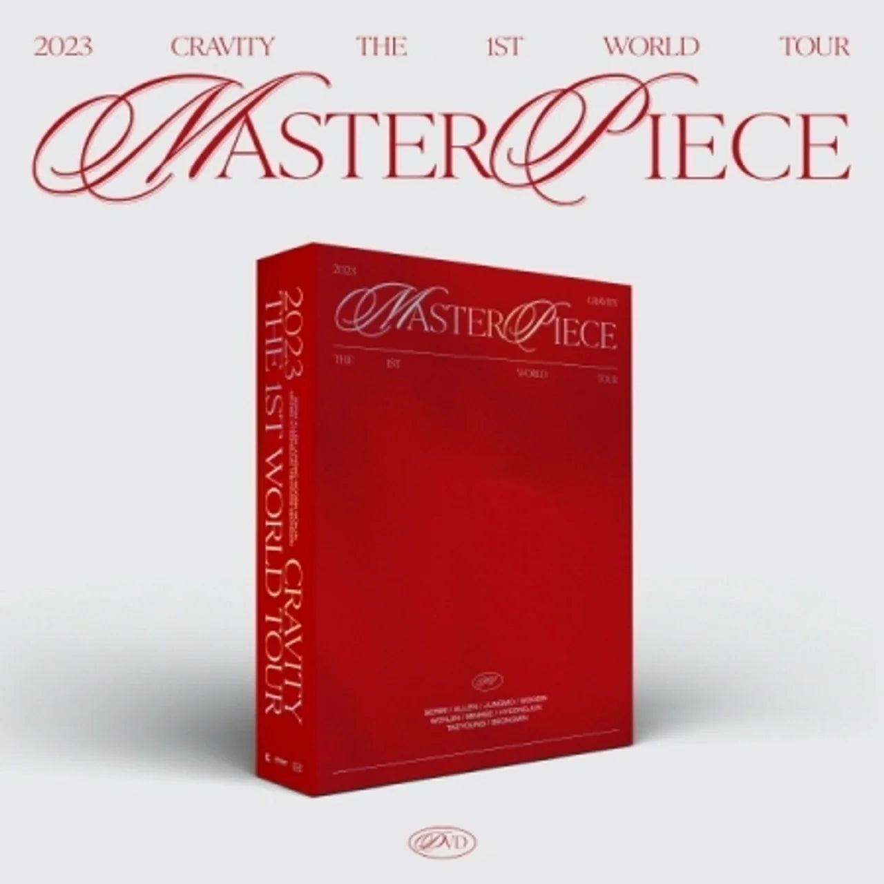 [PRE-ORDER] CRAVITY - MASTERPIECE (The 1st World Tour) DVD