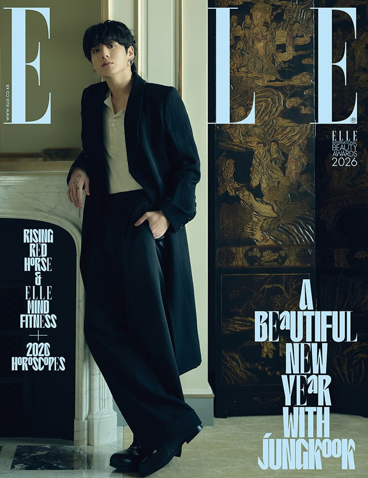 ELLE january 2026 Cover: BTS Jung Kook
