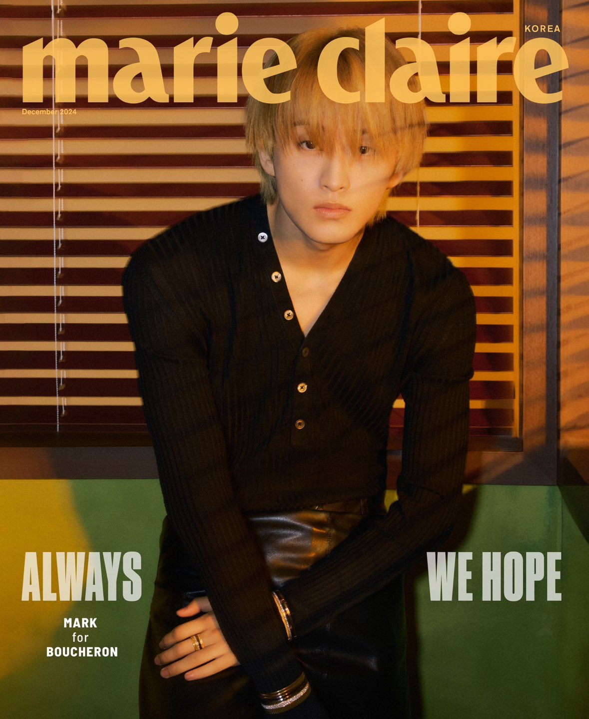 (PRE-ORDER) Marie Claire (Korea) - December 2024 (Cover: NCT MARK)