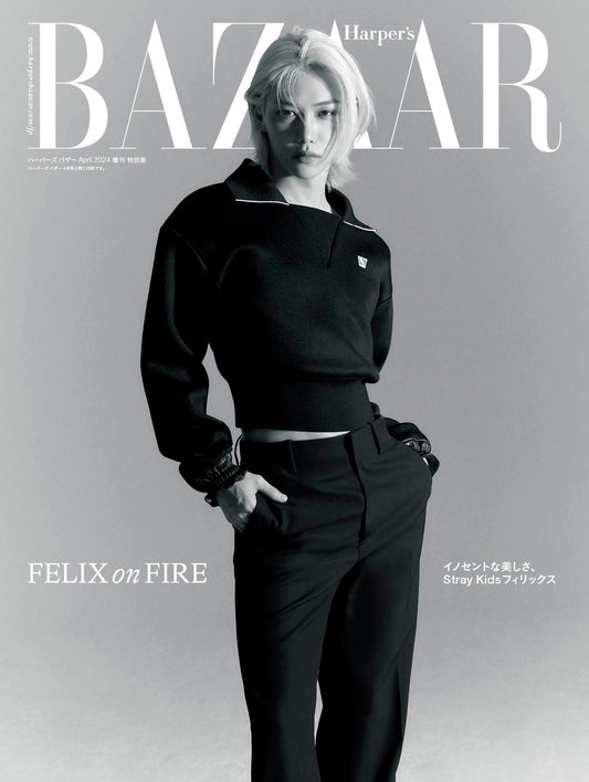 [PRE-ORDER] Felix (Stray Kids) - Harper's BAZAAR Japan Magazine (April)