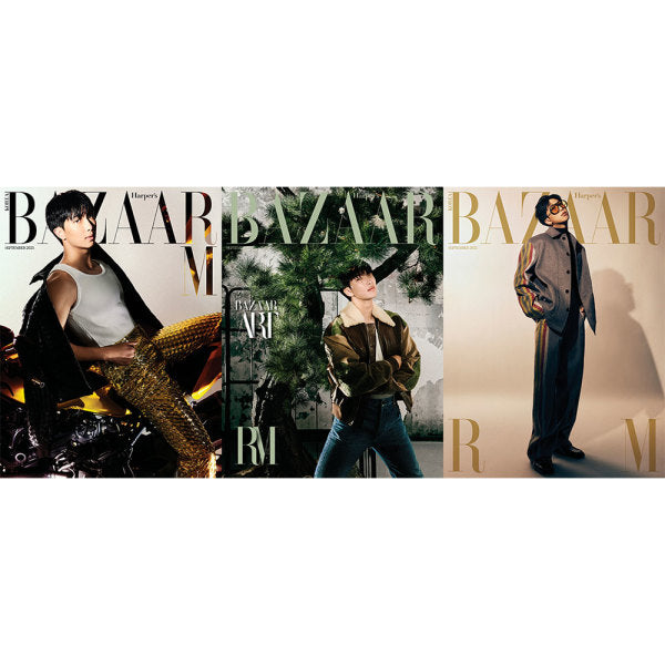 HARPER'S BAZAAR KOREA - Septembre 2025 (Cover : RM de BTS)