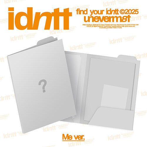 idntt - Mini Album unevermet