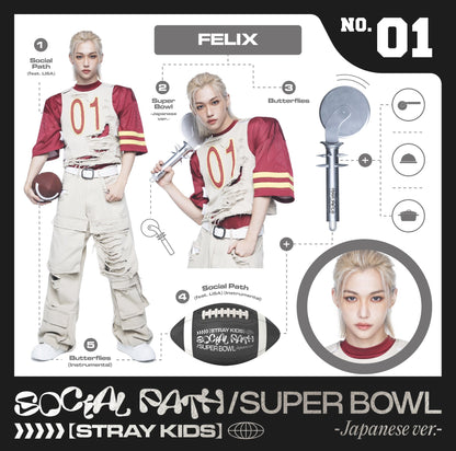 STRAY KIDS - SOCIAL PATH/SUPERBOWL JAPAN (FANCLUB VER.)