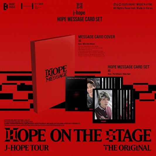 j-hope - HOPE MESSAGE CARD SET